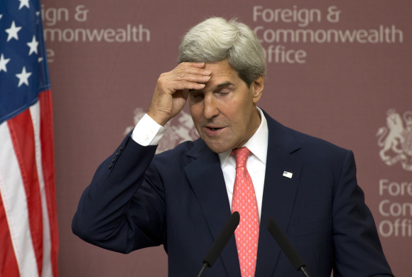 US Secretary of State John Kerry Visits The UK